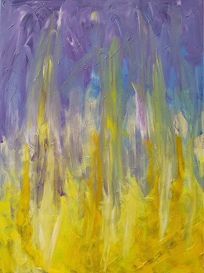 Abstract painting representing hope