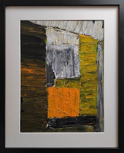 abstracted view of the front door and beyond