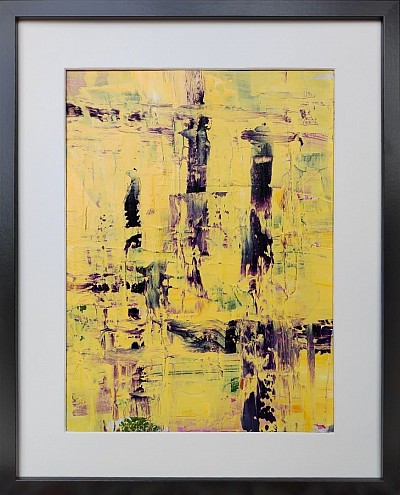 Abstract of yellow and gold